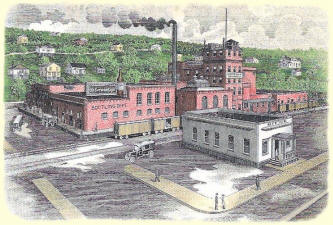 Drawing of the Independent Brewery, c.1915 