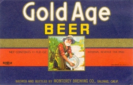 Gold Age Beer label - image