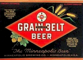 Grain Belt label c. 1936 - image