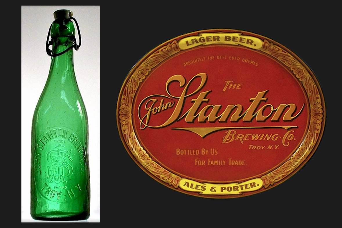 John Stanton Brewing Co. of Troy, NY display